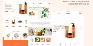 Archivo - Beauty Cosmetics & Skincare Elementor Template Kit